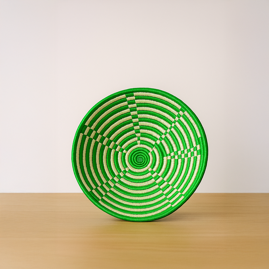 Emerald Unity Woven Bowl