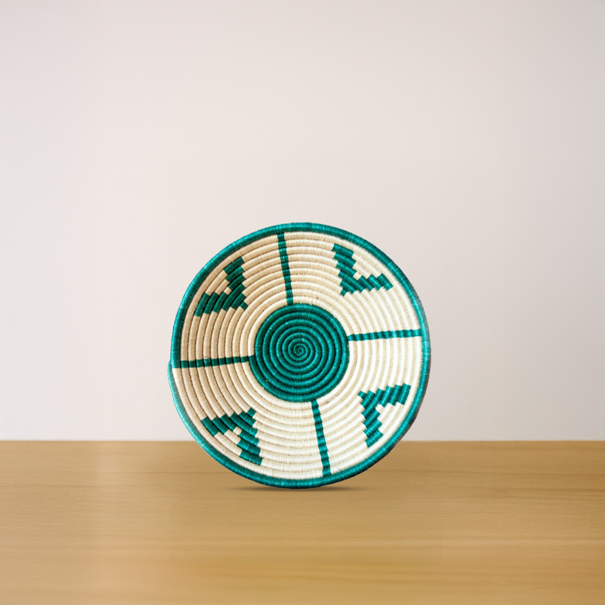 Sage Path Woven Bowl