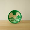Emerald Radiance Woven Bowl